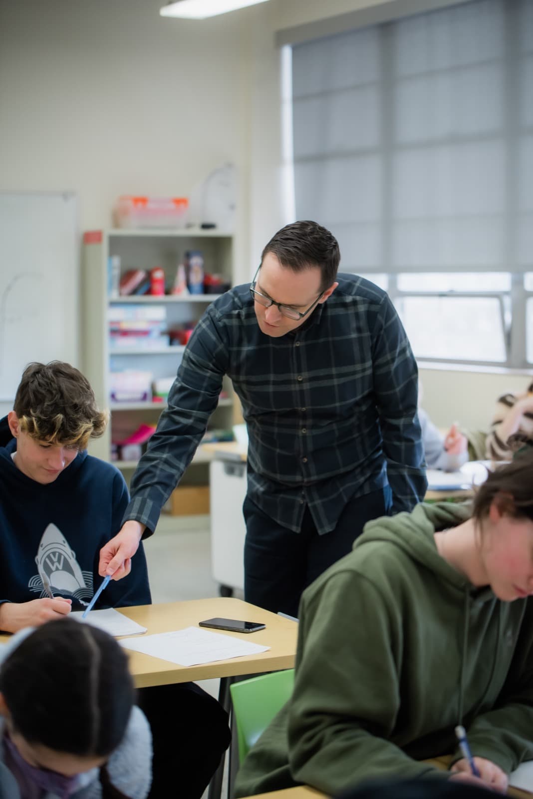 Michael McCarthy, math teacher at Bishop Blanchet High School