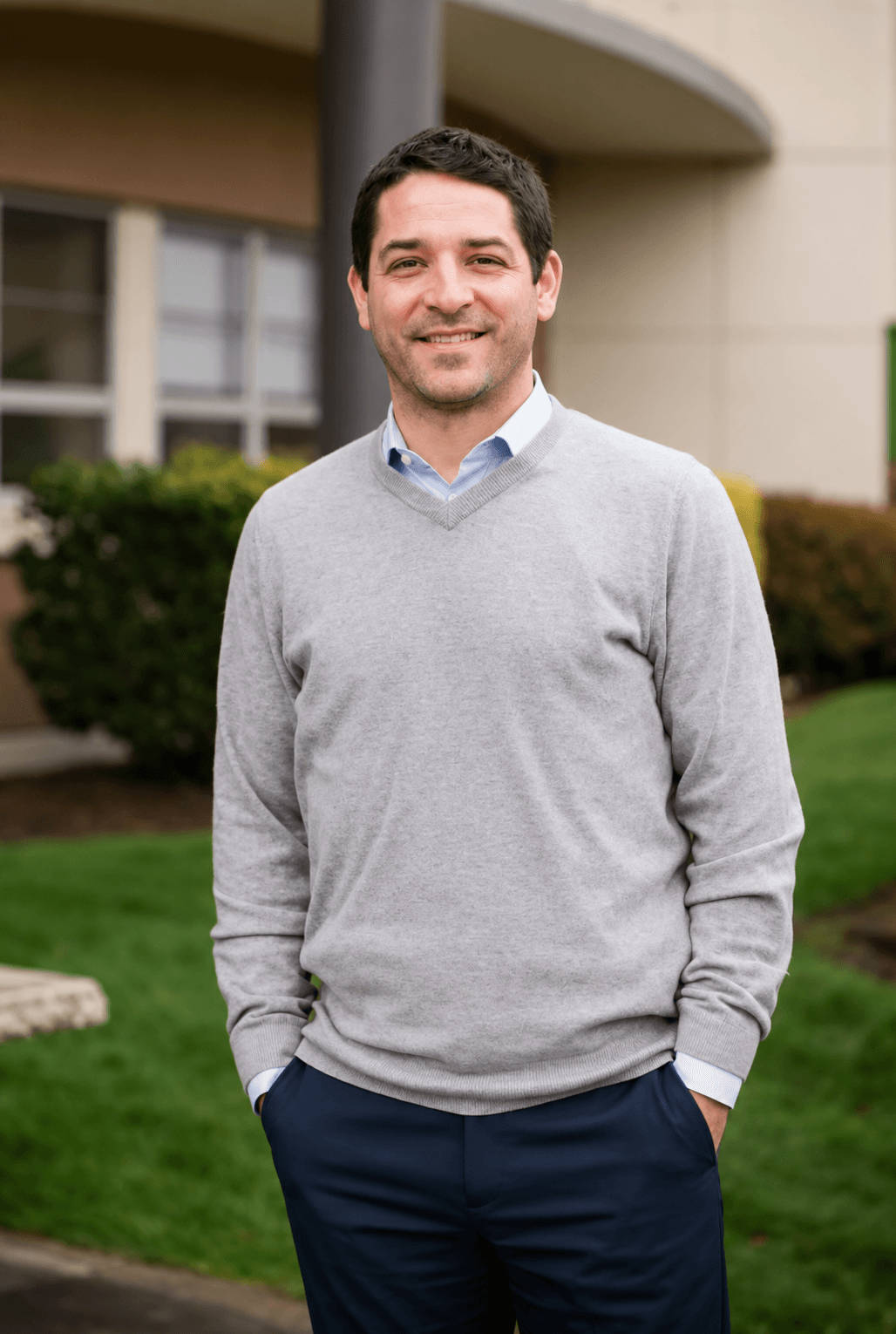 Sam Procopio, principal at Bishop Blanchet High School